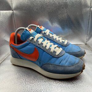 Size 6 Nike Tailwind 79 Retro Waffle Pacific Blue Orange Mens Sneaker 487754-408